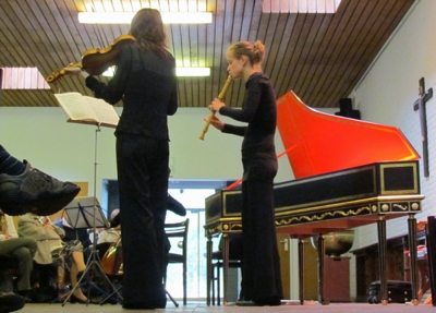 Kamermuziek tijdens open kerken dag met Nicolas De Troyer en zijn vrienden